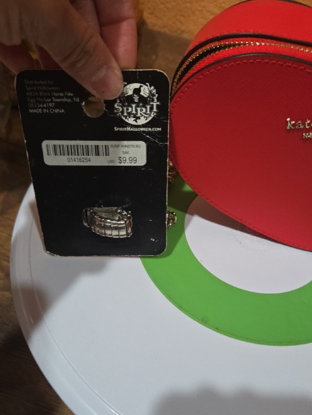 kate spade Red Heart-Shaped Mini Crossbody with Charm - Picture 5 of 7